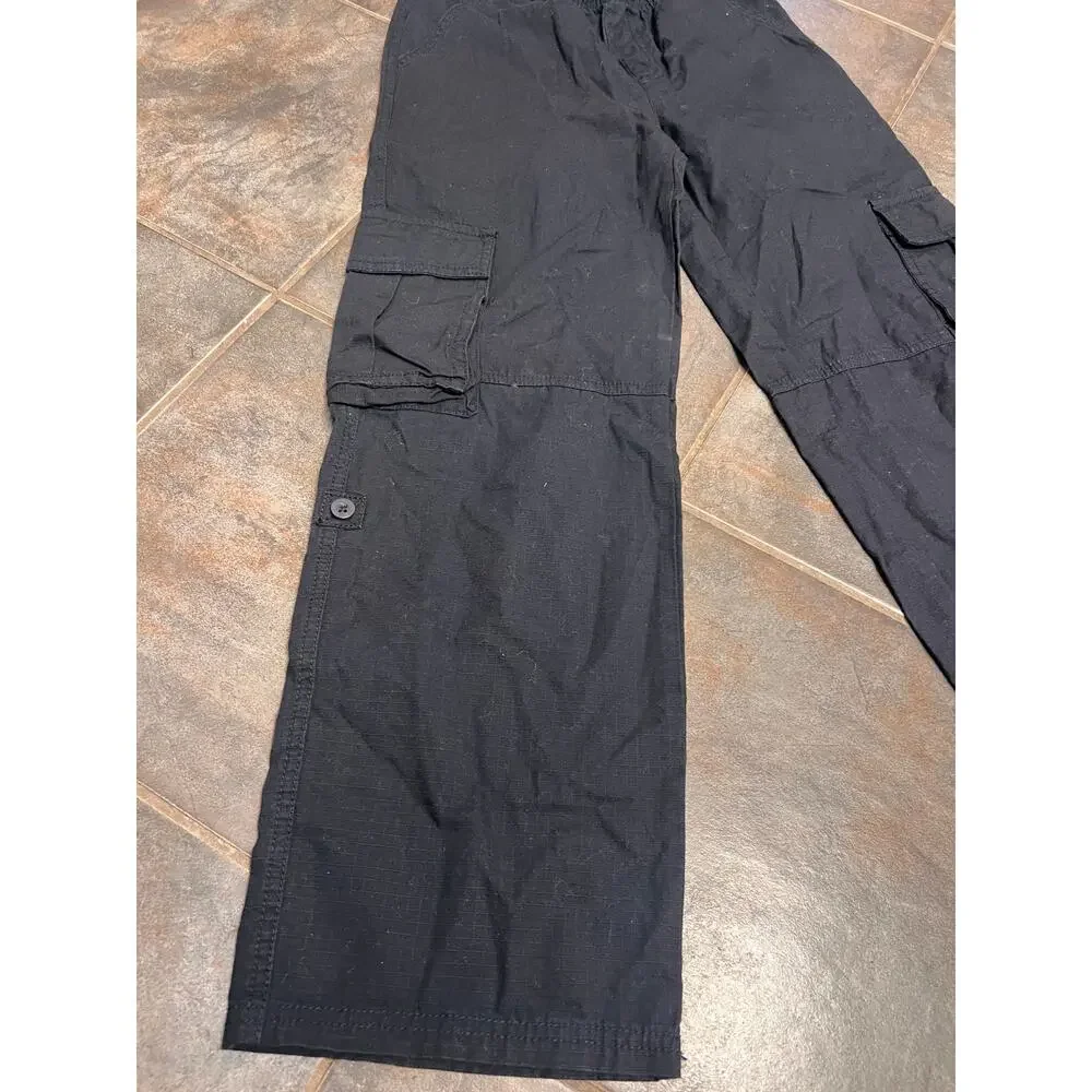 Gymboree boys blk cargo pants size 9/10